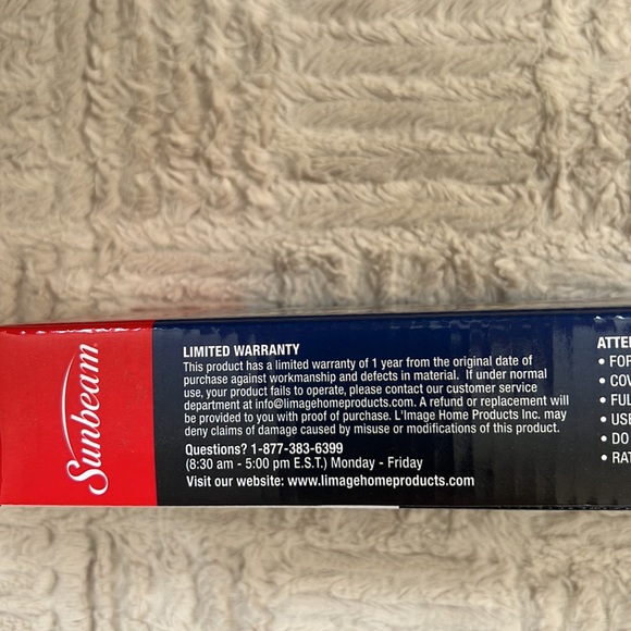 Sunbeam Advanced 7 Outlet Power Strip
New in box - Picture 6 of 9